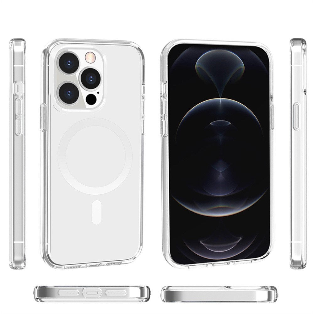iPhone 14 Pro EIDERWOOD Hybrid Magnetic Case - MagSafe Compatible - Transparent