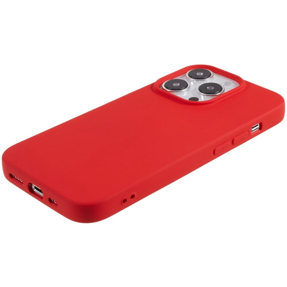 EIDERWOOD iPhone 14 Pro Max Lined Flexible Plastic Case - Red