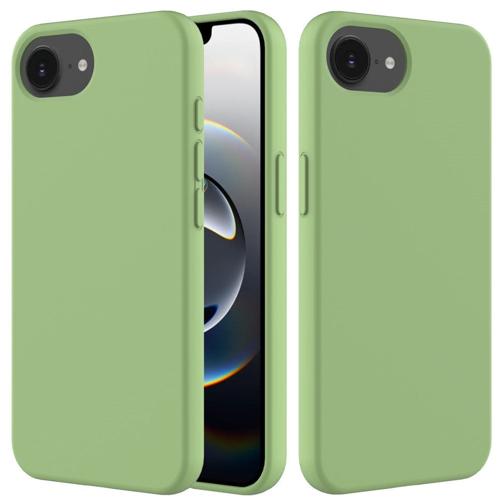 EIDERWOOD iPhone 16e Lined Silicone Case - Green