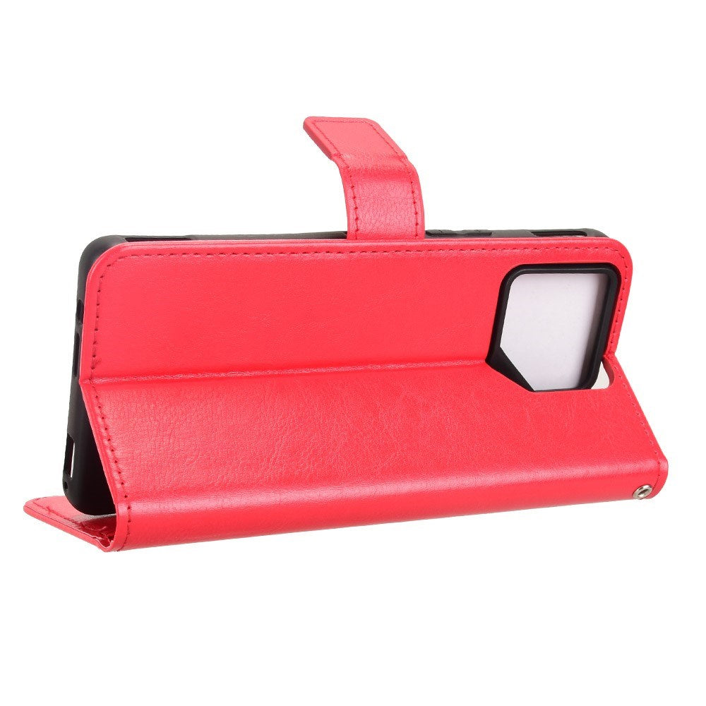 EIDERWOOD Asus ROG Phone 9 (5G) / 9 Pro (5G) Faux Leather Flip Case with Cardholder & Stand Function - Red