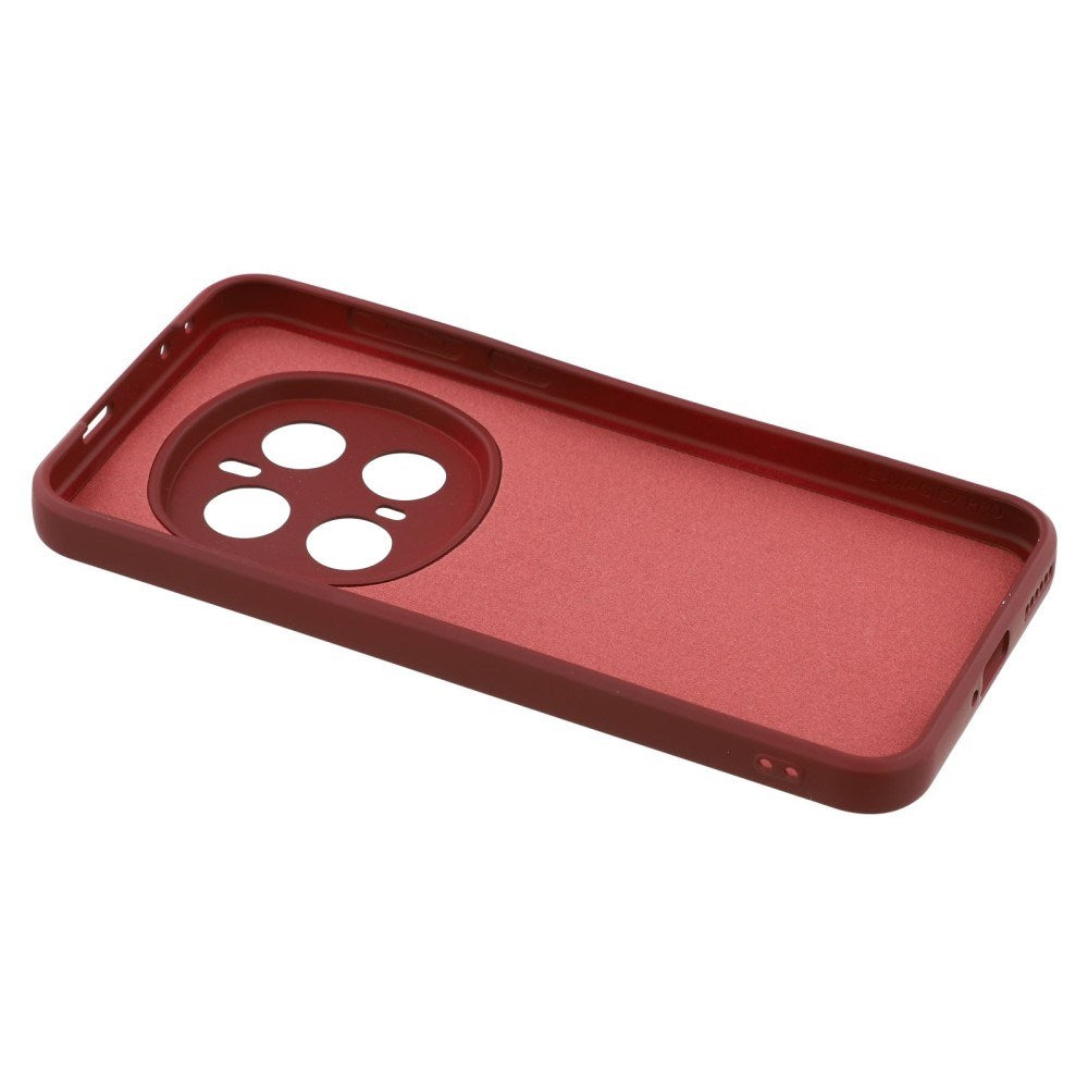 EIDERWOOD Honor Magic7 Pro Lined Flexible Plastic Case - Dark Red
