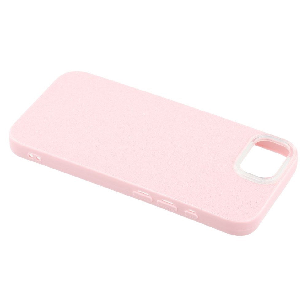 EIDERWOOD IPhone 16e Flexible Plastic Case with Glitter - Pink