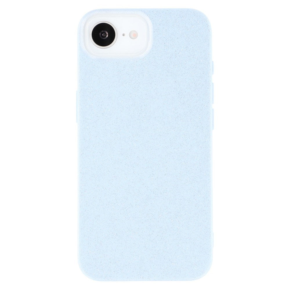 EIDERWOOD IPhone 16e Flexible Plastic Case with Glitter - Light Blue