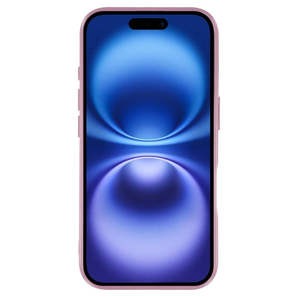 EIDERWOOD IPhone 16 Flexible Plastic Case with Glitter - Purple