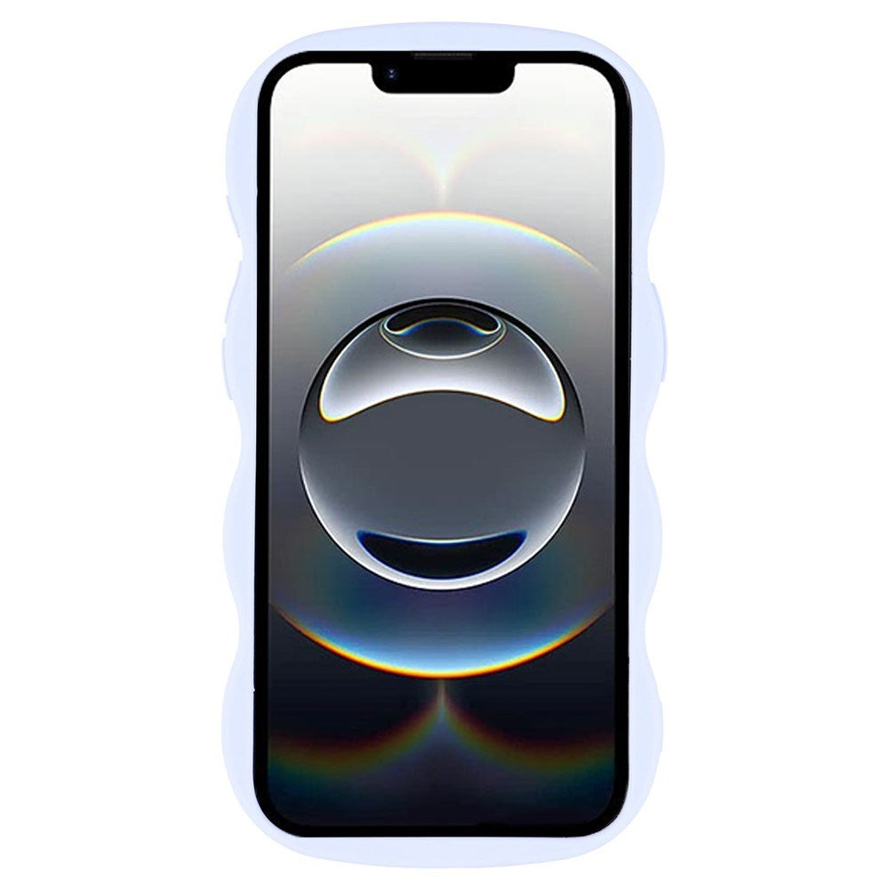 iPhone 16e EIDERWOOD Flexible Plastic Wavy Case - Purple