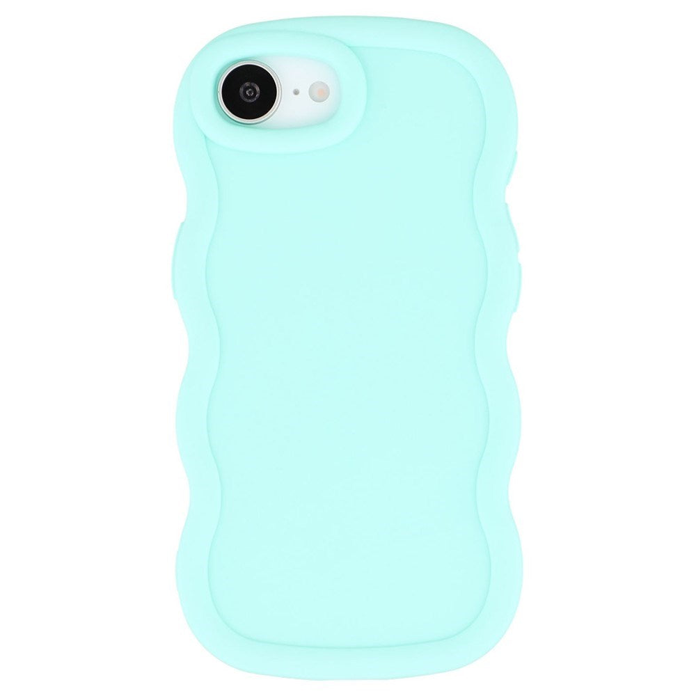iPhone 16e EIDERWOOD Flexible Plastic Wavy Case - Blue