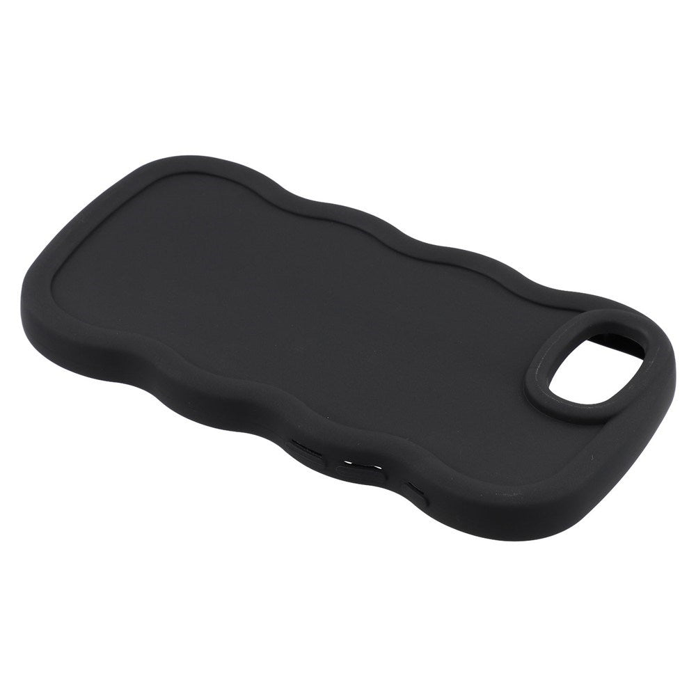 iPhone 16e EIDERWOOD Flexible Plastic Wavy Case - Black