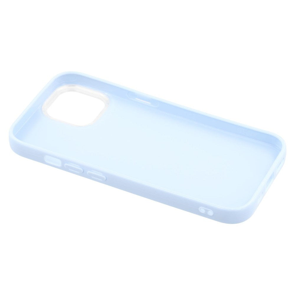EIDERWOOD iPhone 14 / 13 Flexible Plastic Case with Glitter - Blue