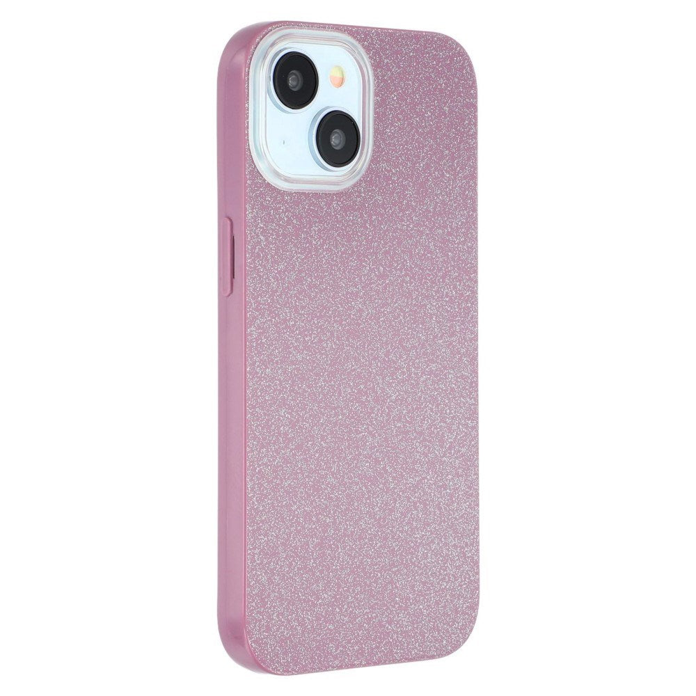 EIDERWOOD iPhone 14 / 13 Flexible Plastic Case with Glitter - Purple