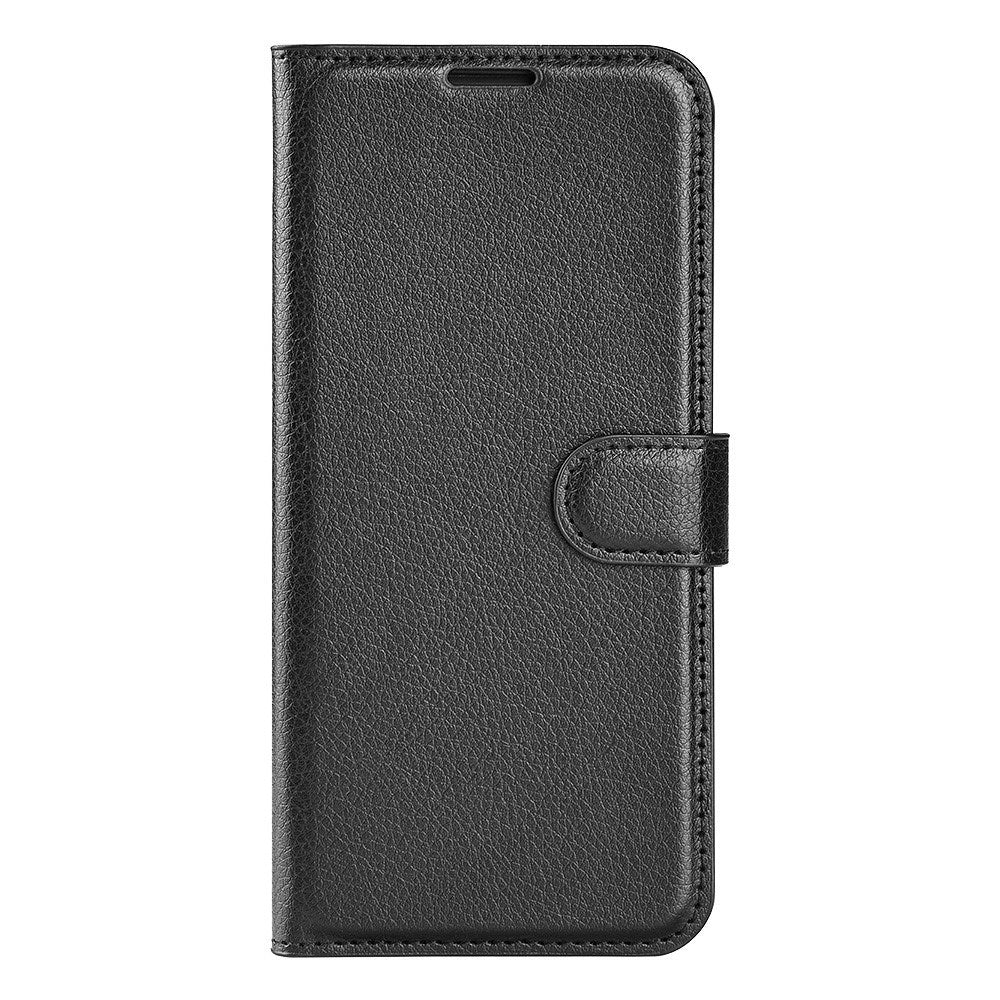 EIDERWOOD Nothing Phone (3a) Faux Leather Flip Case with Cardholder & Stand Function - Black