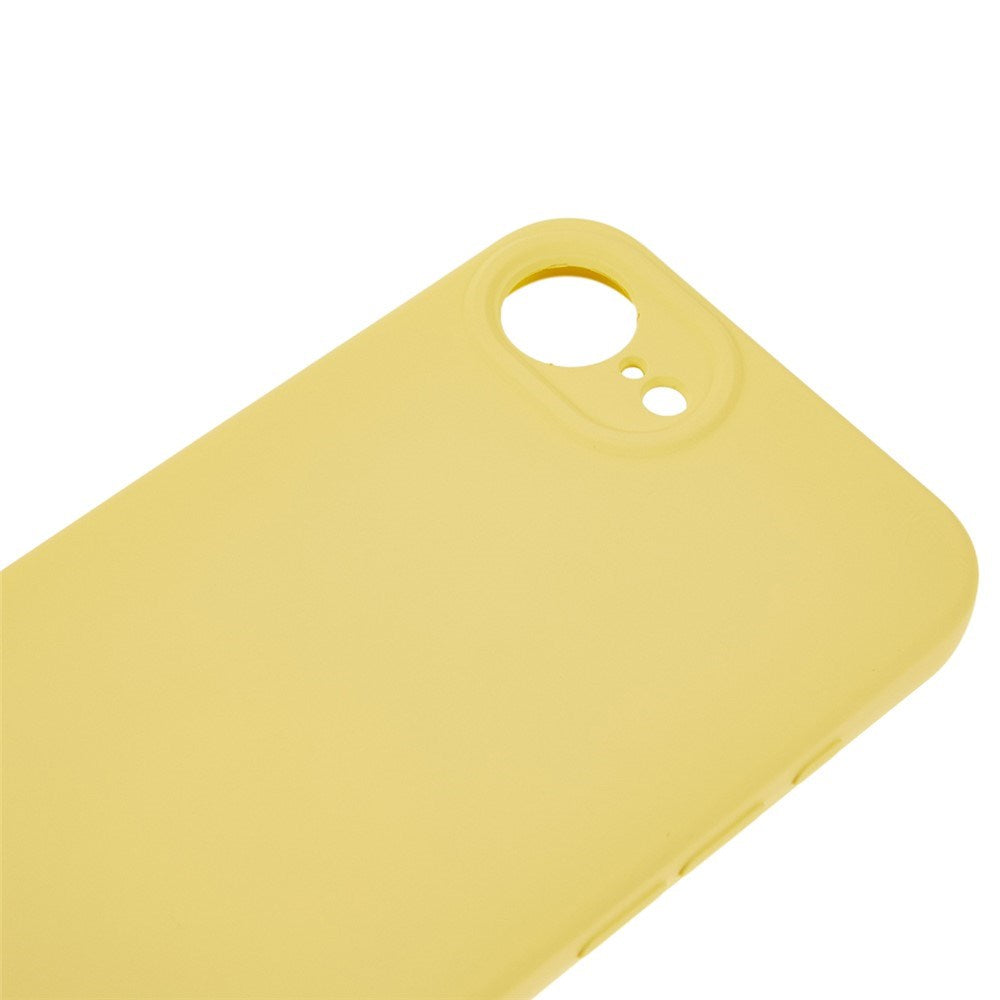 iPhone 17e / 16e EIDERWOOD Lined Flexible Plastic Case w. Strap - Yellow