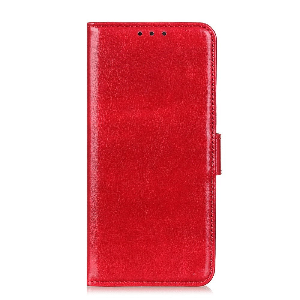 EIDERWOOD Motorola Edge 60 Fusion Faux Leather Flip Case with Cardholder & Stand Function - Red