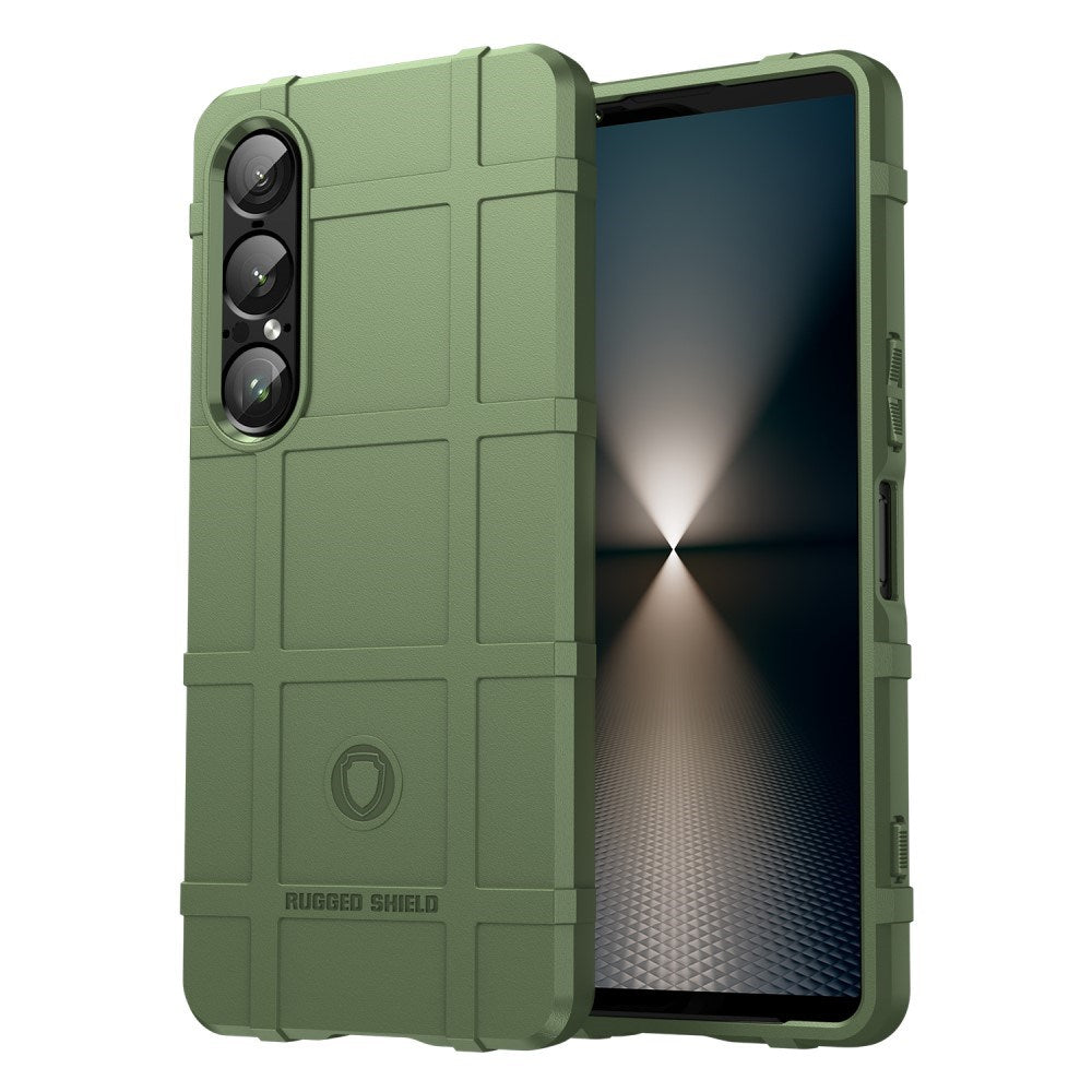 EIDERWOOD Sony Xperia 1 VII Rugged Shield Craftsman Case - Green