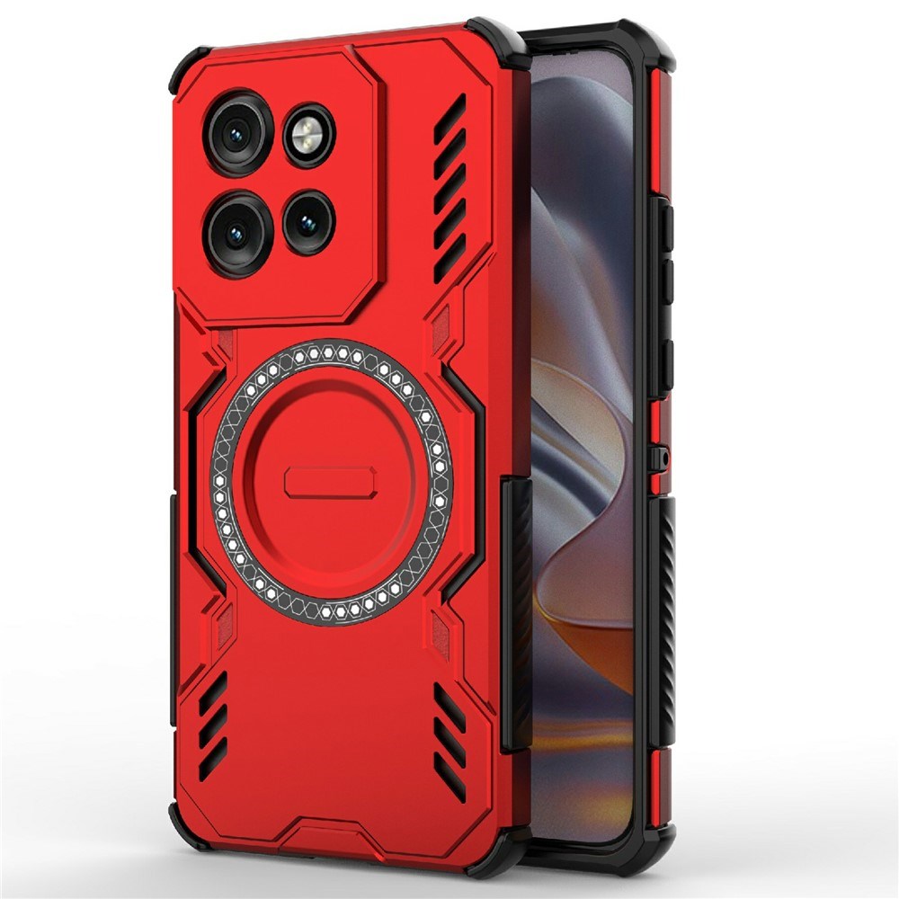 Motorola Edge 60 Neo / Edge 50 Neo / ThinkPhone 25 EIDERWOOD Tough Case - MagSafe Compatible - Red