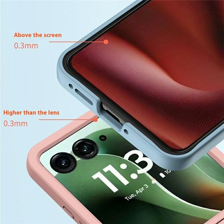 EIDERWOOD Motorola Razr 60 Ultra Hard Plastic Case - Light Blue