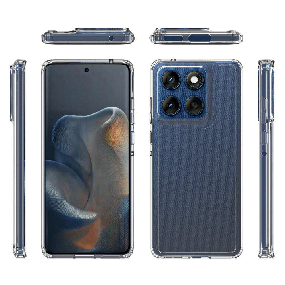 EIDERWOOD Motorola Edge 60 / Edge 60 Fusion Hybrid Plastic Case - Transparent