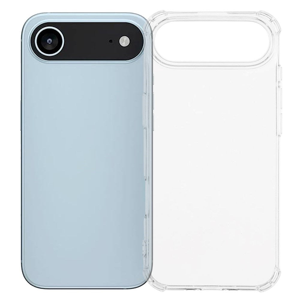 EIDERWOOD iPhone Air Flexible Plastic Case with Reinforced Corners - Transparent