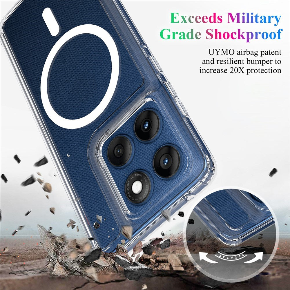 EIDERWOOD Motorola Edge 60s / Edge 60 Fusion / Edge 60 MagSafe Case - Transparent