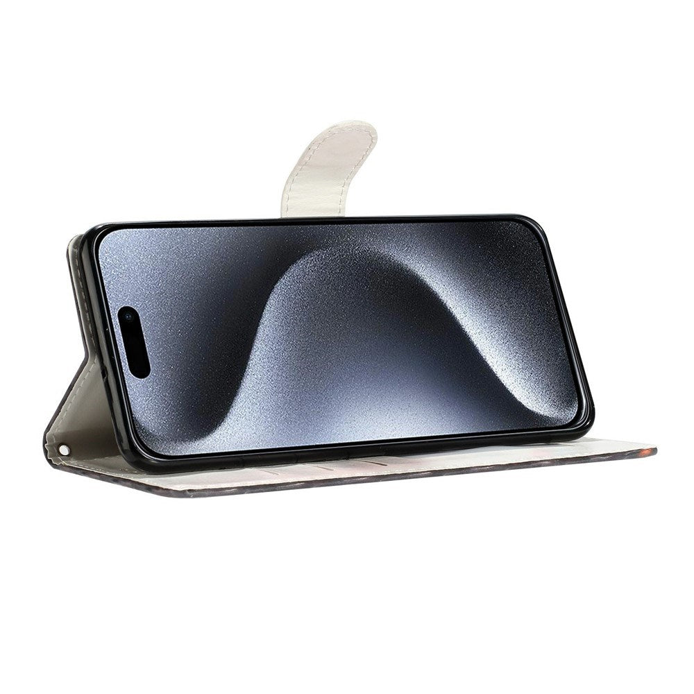 EIDERWOOD iPhone Air Faux Leather Case with Wallet & Strap - Wolves