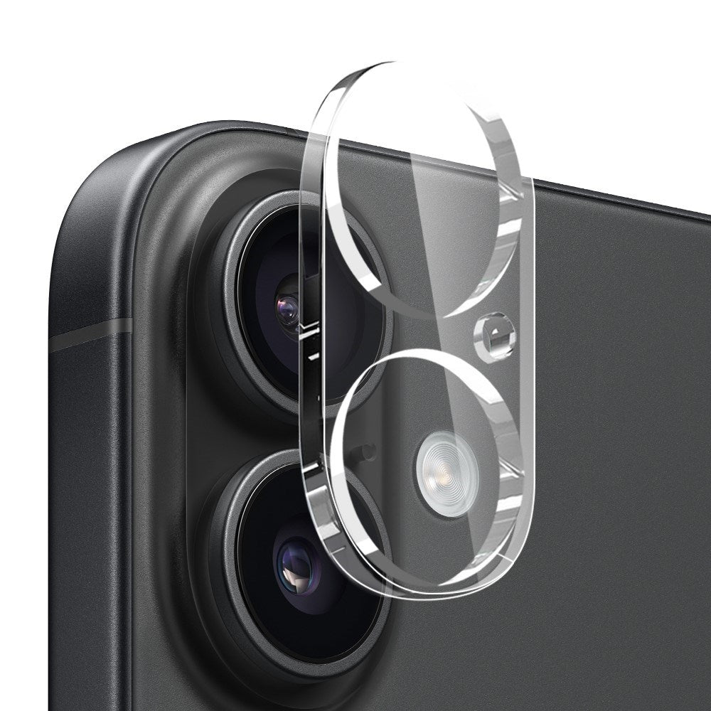 NORTHJO iPhone 17 3-in-1 Protection Set with Flexible Plastic Case / Tempered Screen Protector Glass / Camera Lens Protector Glass - Transparent