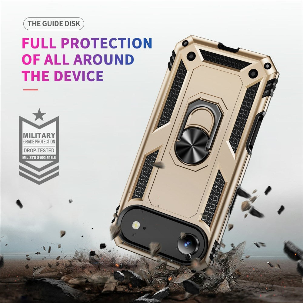 EIDERWOOD iPhone Air Hybrid Craftsman Case with Kickstand - Gold