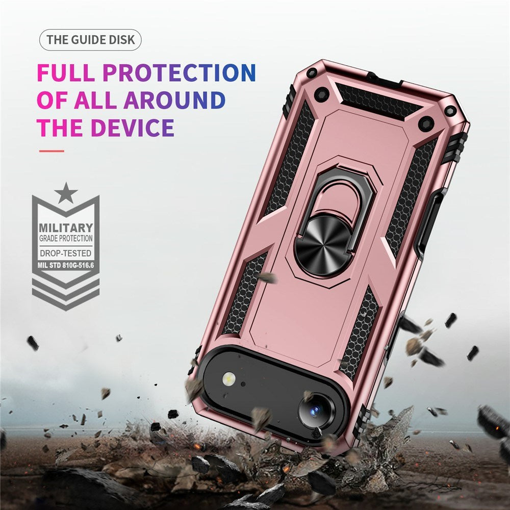 EIDERWOOD iPhone Air Hybrid Craftsman Case with Kickstand - Rose Gold