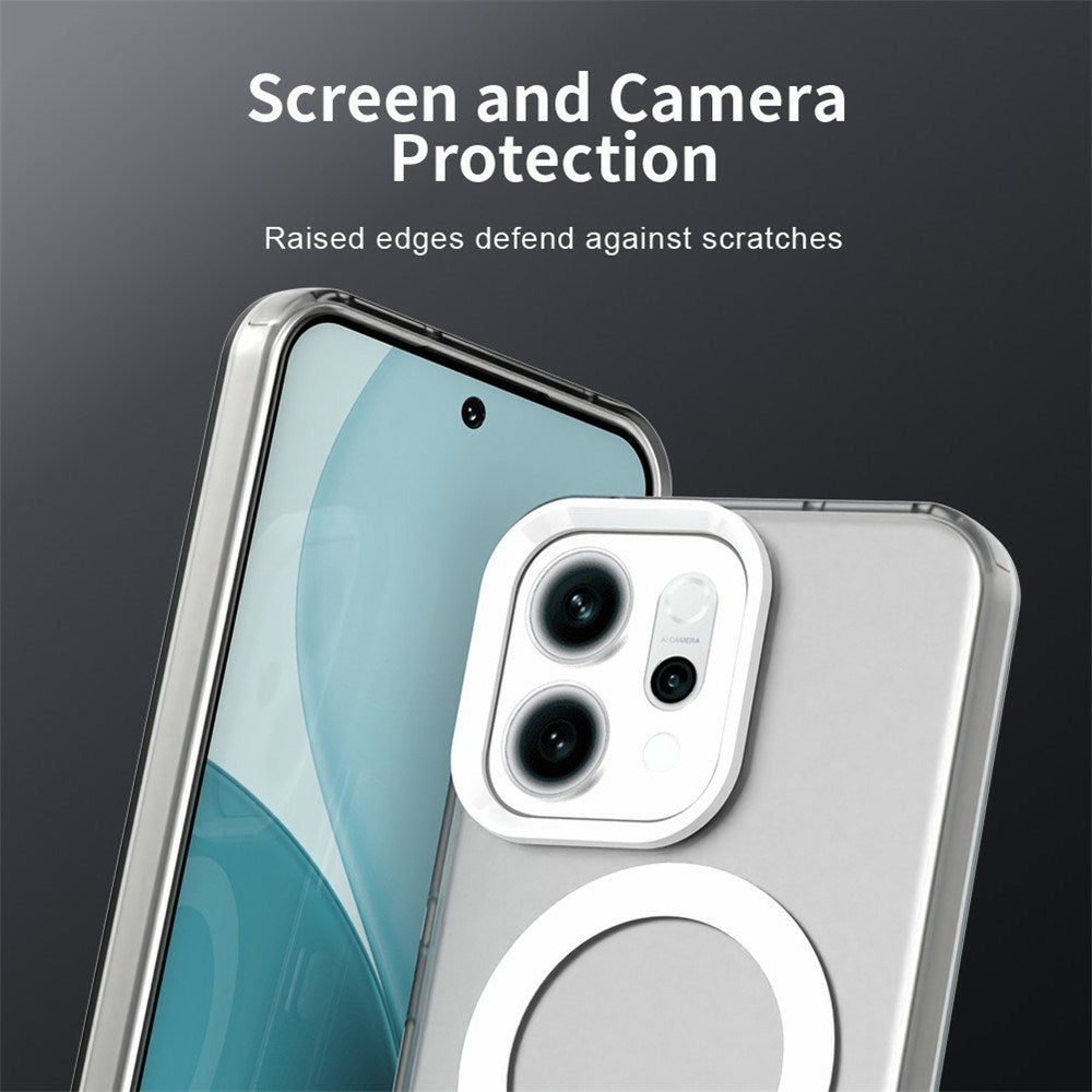 Oppo Reno14 (5G) EIDERWOOD Hybrid Plastic Case - MagSafe Compatible - Transparent