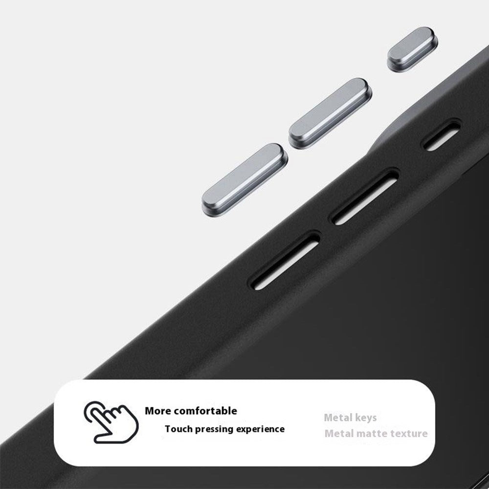 iPhone 18 Pro / 17 Pro ABEEL Hybrid Case with Carbon Fiber Texture - MagSafe Compatible - Black / Silver