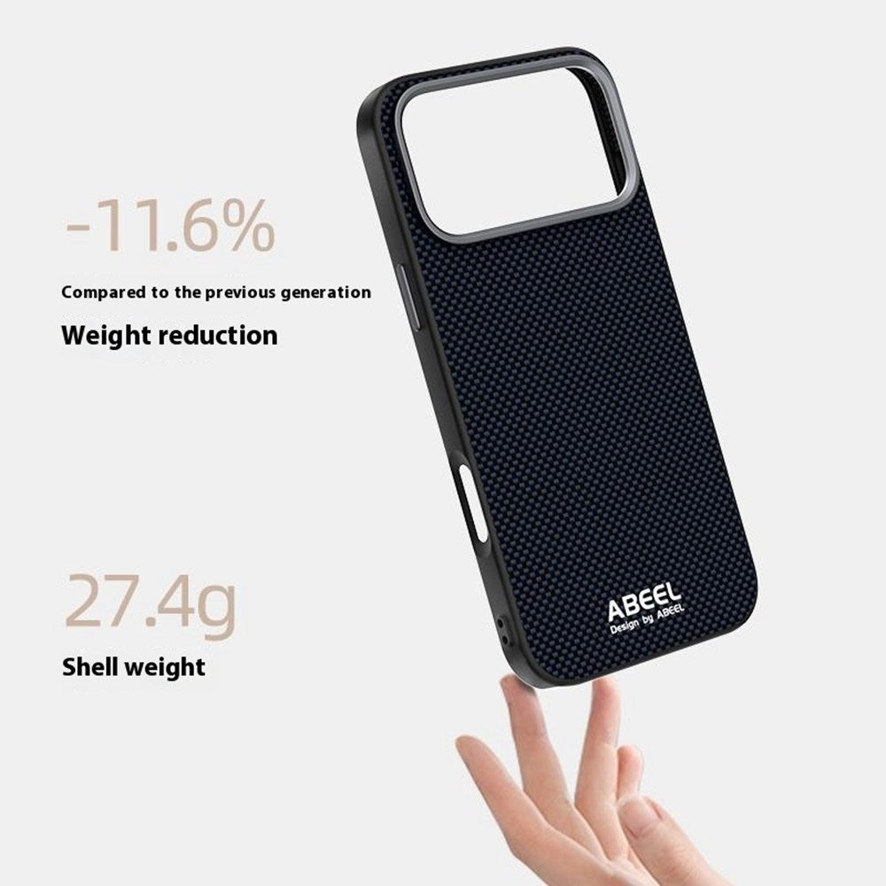 iPhone 18 Pro / 17 Pro ABEEL MagSafe Compatible Aluminum Cover - Blue