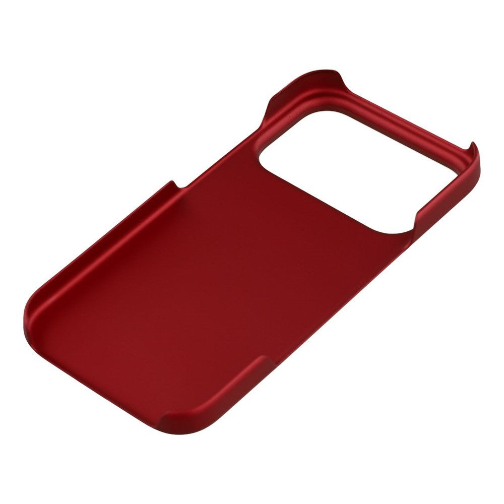 EIDERWOOD iPhone 17 Pro Hard Plastic Case - Red