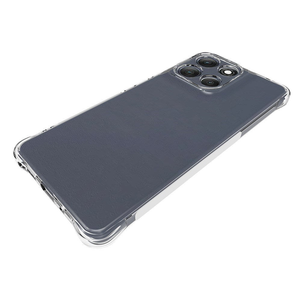 Motorola Moto G86 Power EIDERWOOD Plastic Case with Shock Absorbing Corners - Transparent