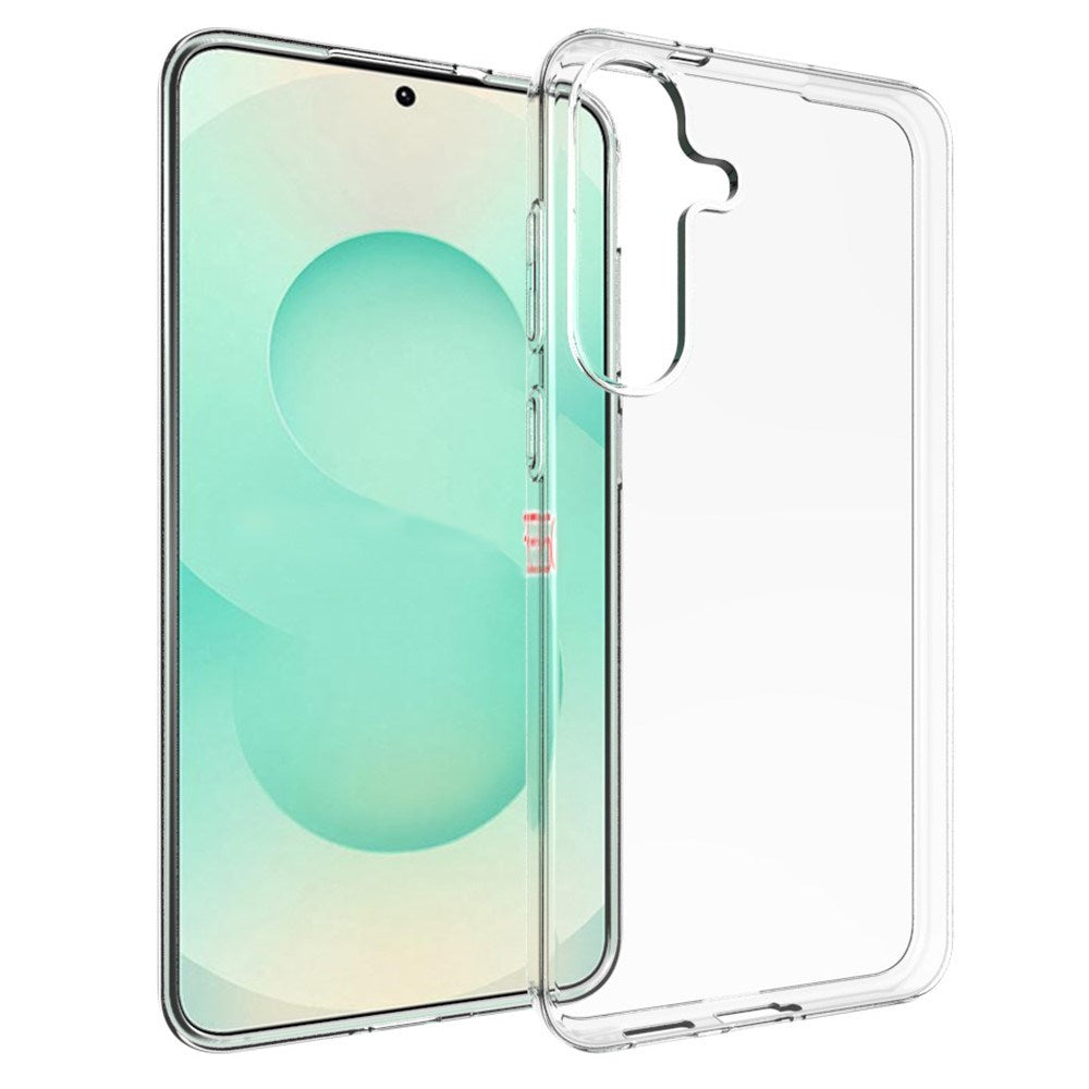 EIDERWOOD Samsung Galaxy S25 FE Flexible Plastic Back Case - Transparent