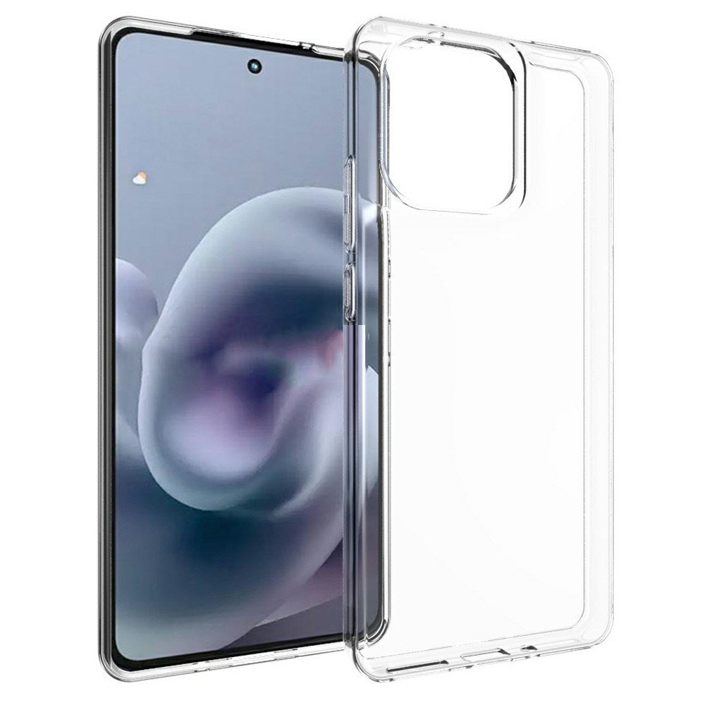 EIDERWOOD Motorola Moto G86 Power Slim Fit Flexible Plastic Case - Transparent