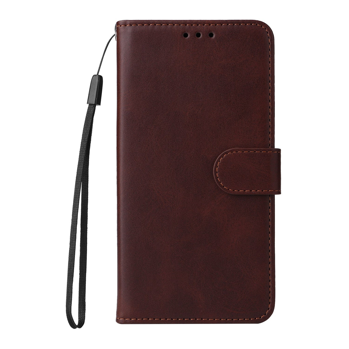 EIDERWOOD Motorola Moto G86 / G86 Power Faux Leather Flip Case with Strap - Brown
