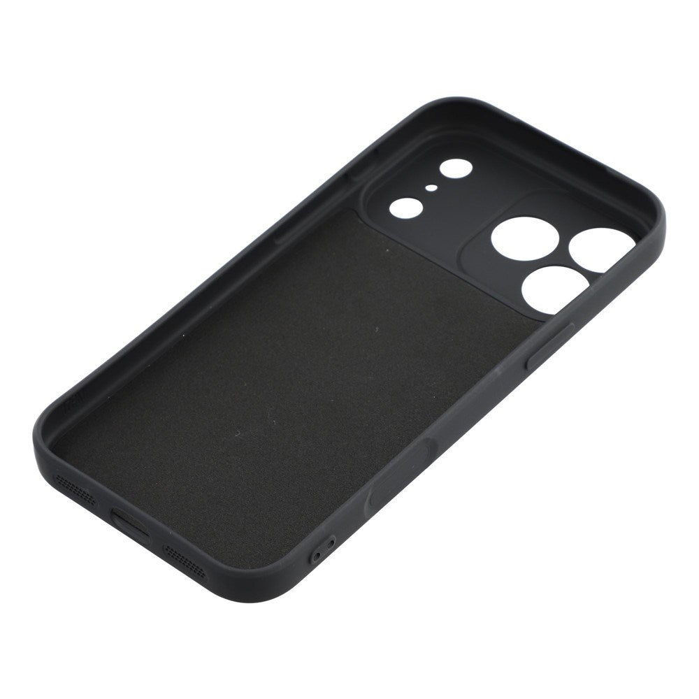 EIDERWOOD iPhone 17 Pro Lined Flexible Plastic Case - Black
