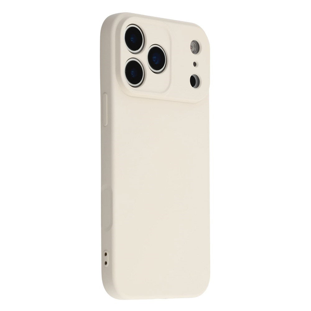 EIDERWOOD iPhone 17 Pro Lined Flexible Plastic Case - Beige