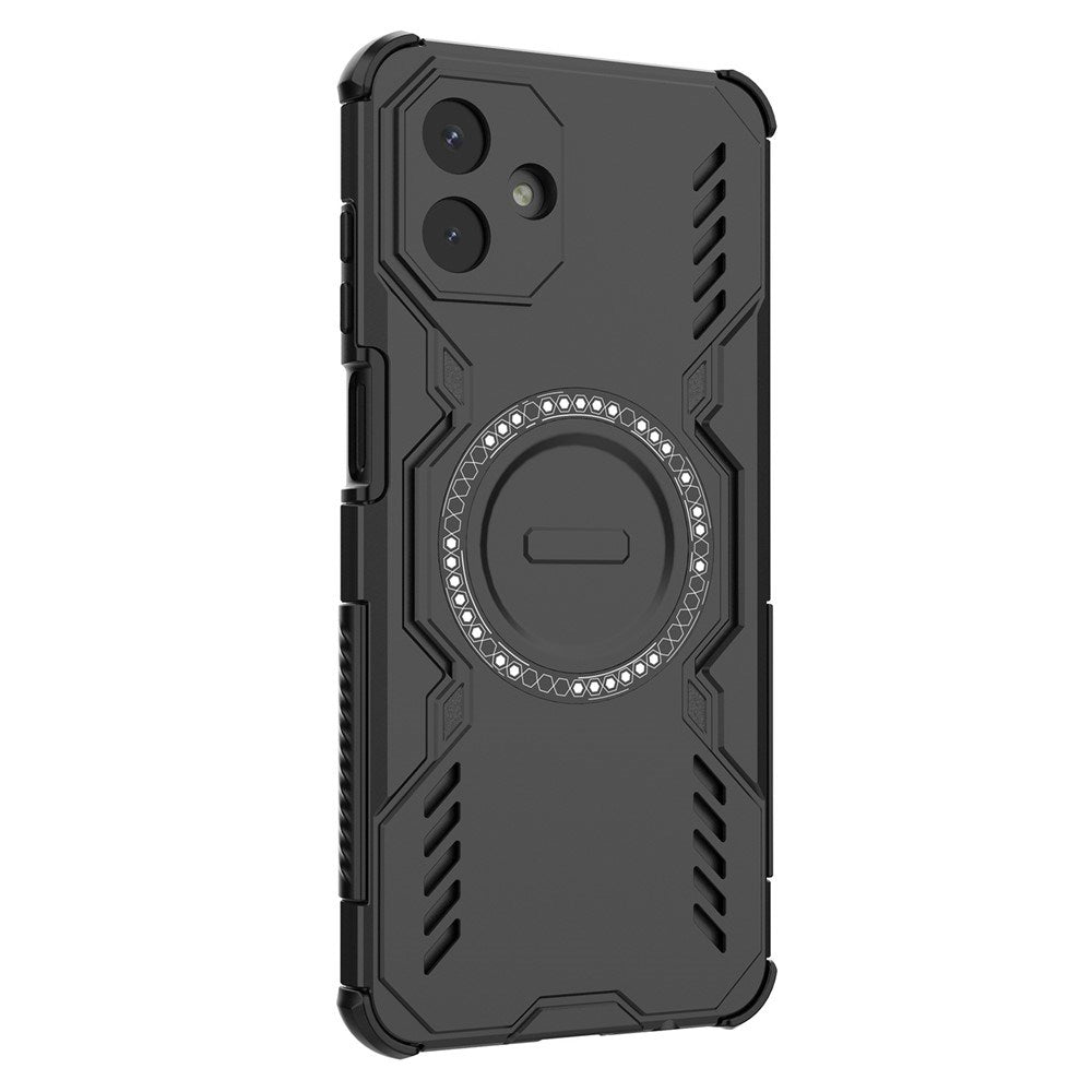 EIDERWOOD Samsung Galaxy A07 Craftsman Case with Heat Dissipation - MagSafe Compatible - Black