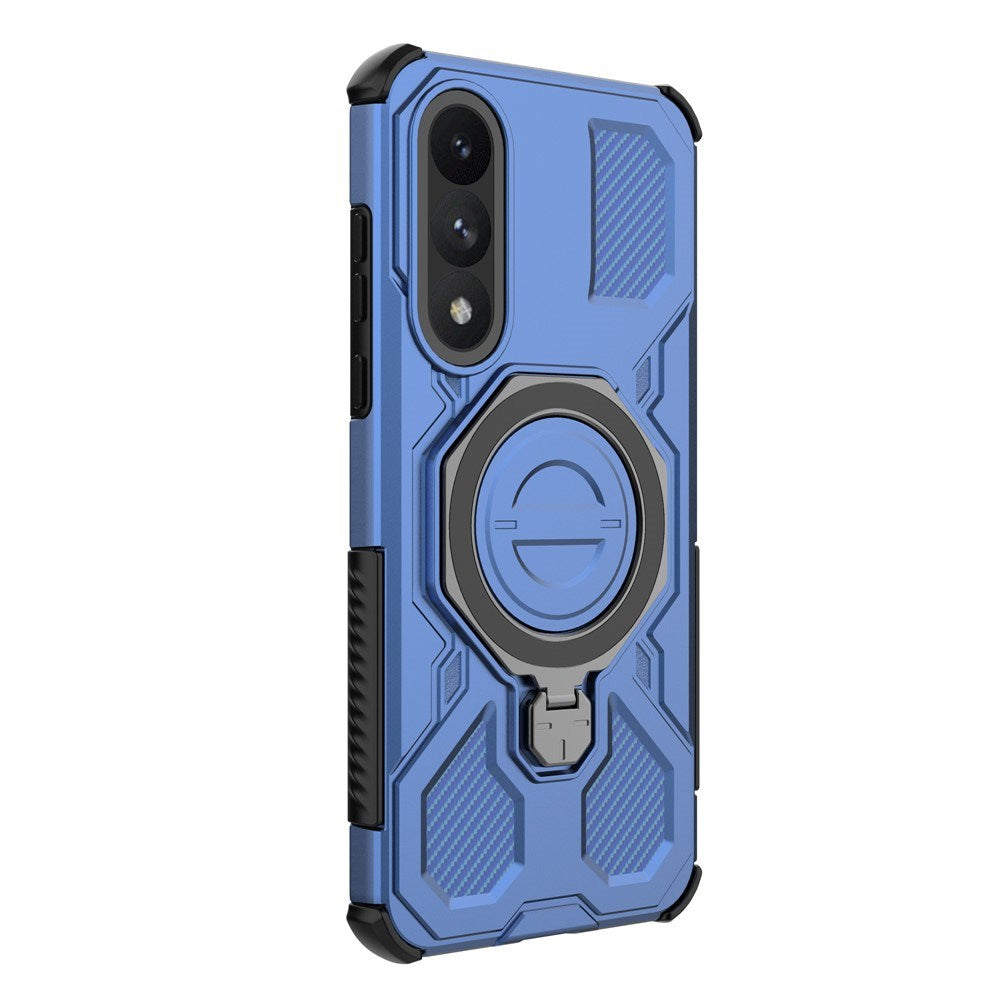 EIDERWOOD OnePlus Nord 5 Hybrid Craftsman Case with Kickstand - MagSafe Compatible - Blue