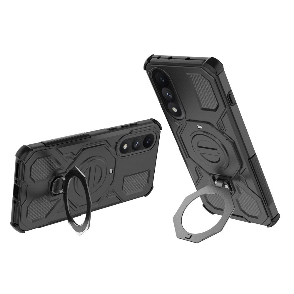 EIDERWOOD OnePlus Nord 5 Hybrid Craftsman Case with Kickstand - MagSafe Compatible - Black