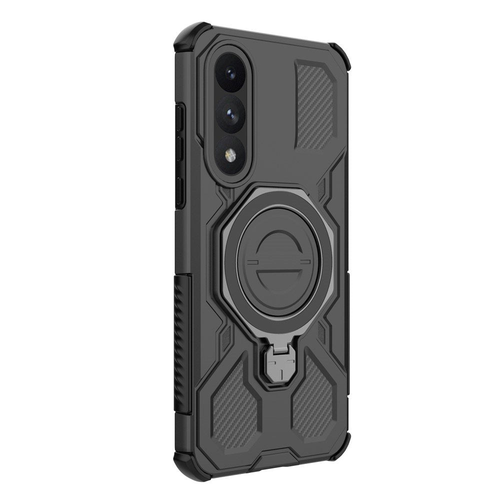 EIDERWOOD OnePlus Nord 5 Hybrid Craftsman Case with Kickstand - MagSafe Compatible - Black