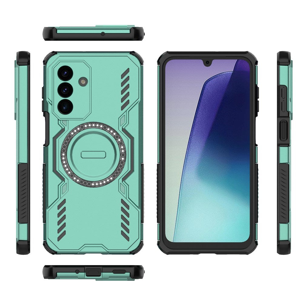 EIDERWOOD Samsung Galaxy A17 (5G) Tough Case with Heat Dissipation - MagSafe Compatible - Green