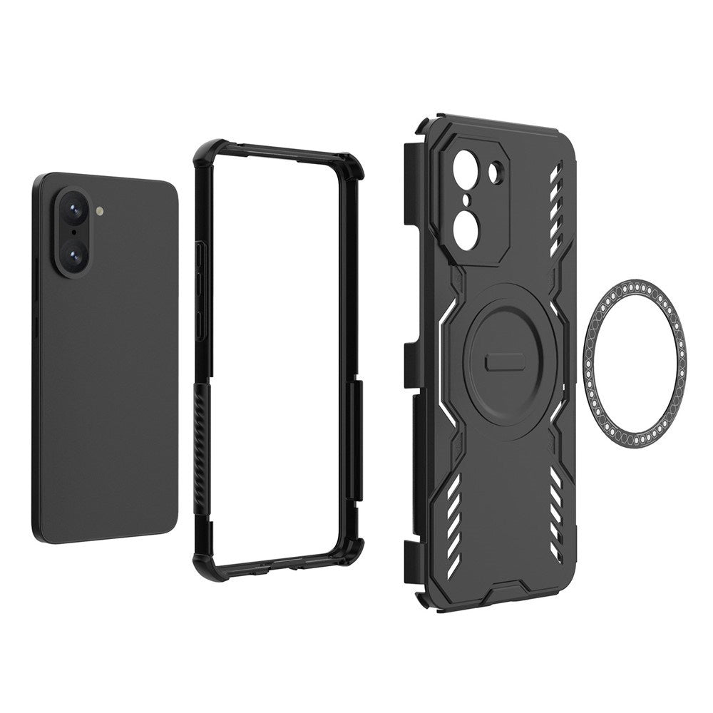 EIDERWOOD OnePlus Nord CE5 Craftsman Case with Heat Dissipation - MagSafe Compatible - Black