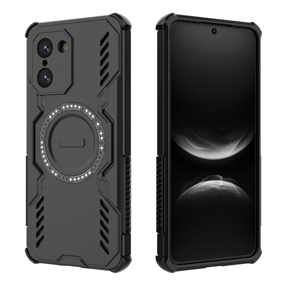 EIDERWOOD OnePlus Nord CE5 Craftsman Case with Heat Dissipation - MagSafe Compatible - Black