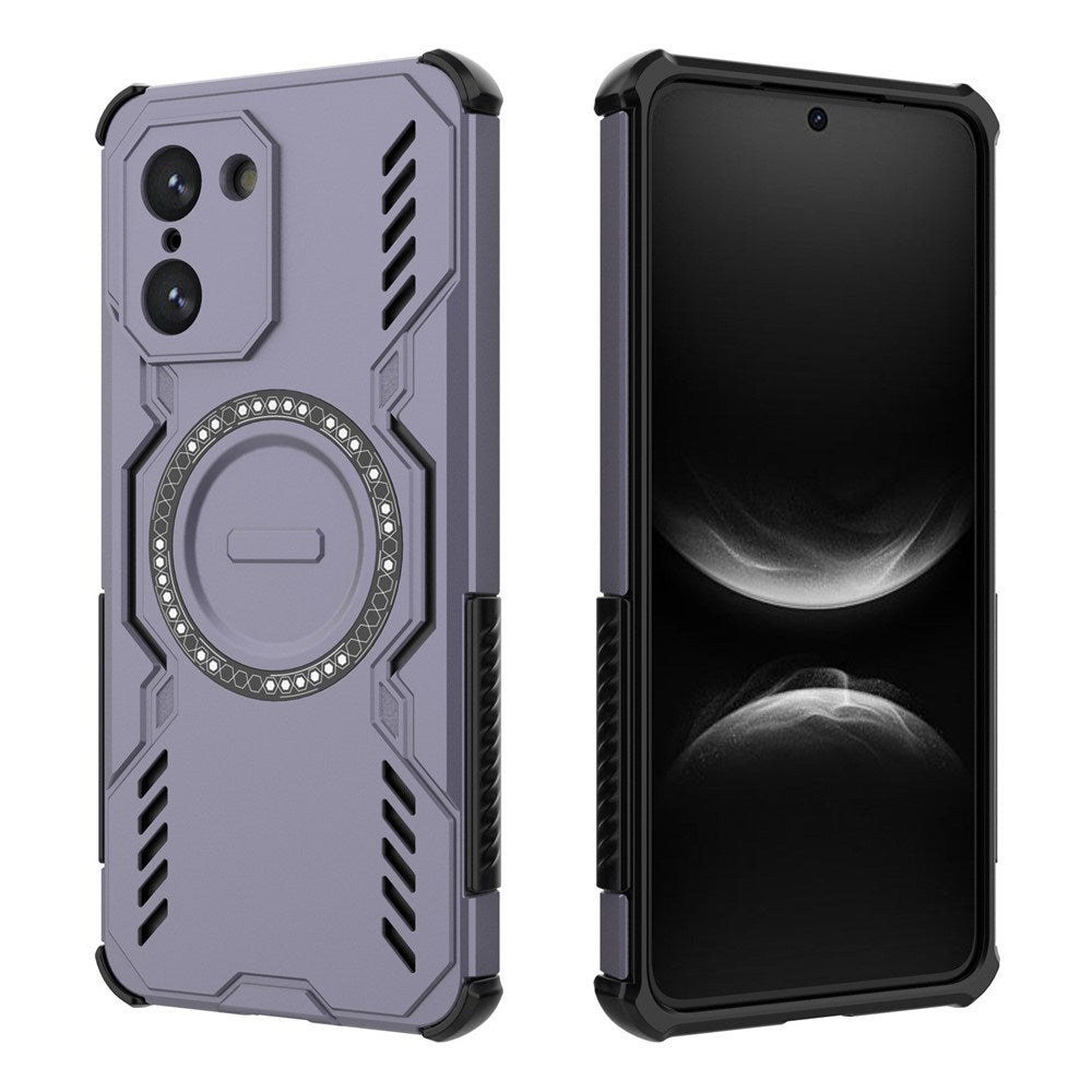 EIDERWOOD OnePlus Nord CE5 Craftsman Case with Heat Dissipation - MagSafe Compatible - Purple