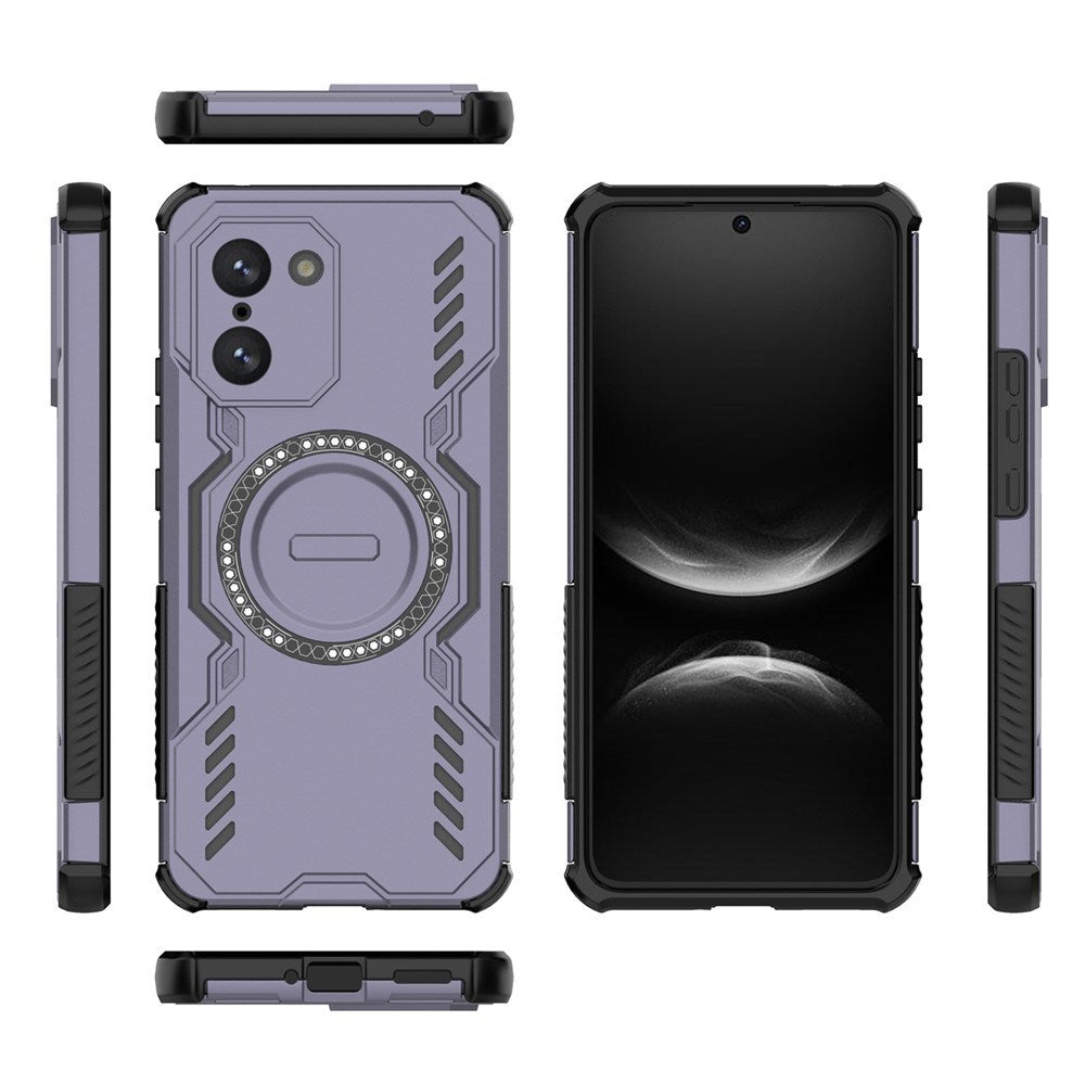 EIDERWOOD OnePlus Nord CE5 Craftsman Case with Heat Dissipation - MagSafe Compatible - Purple