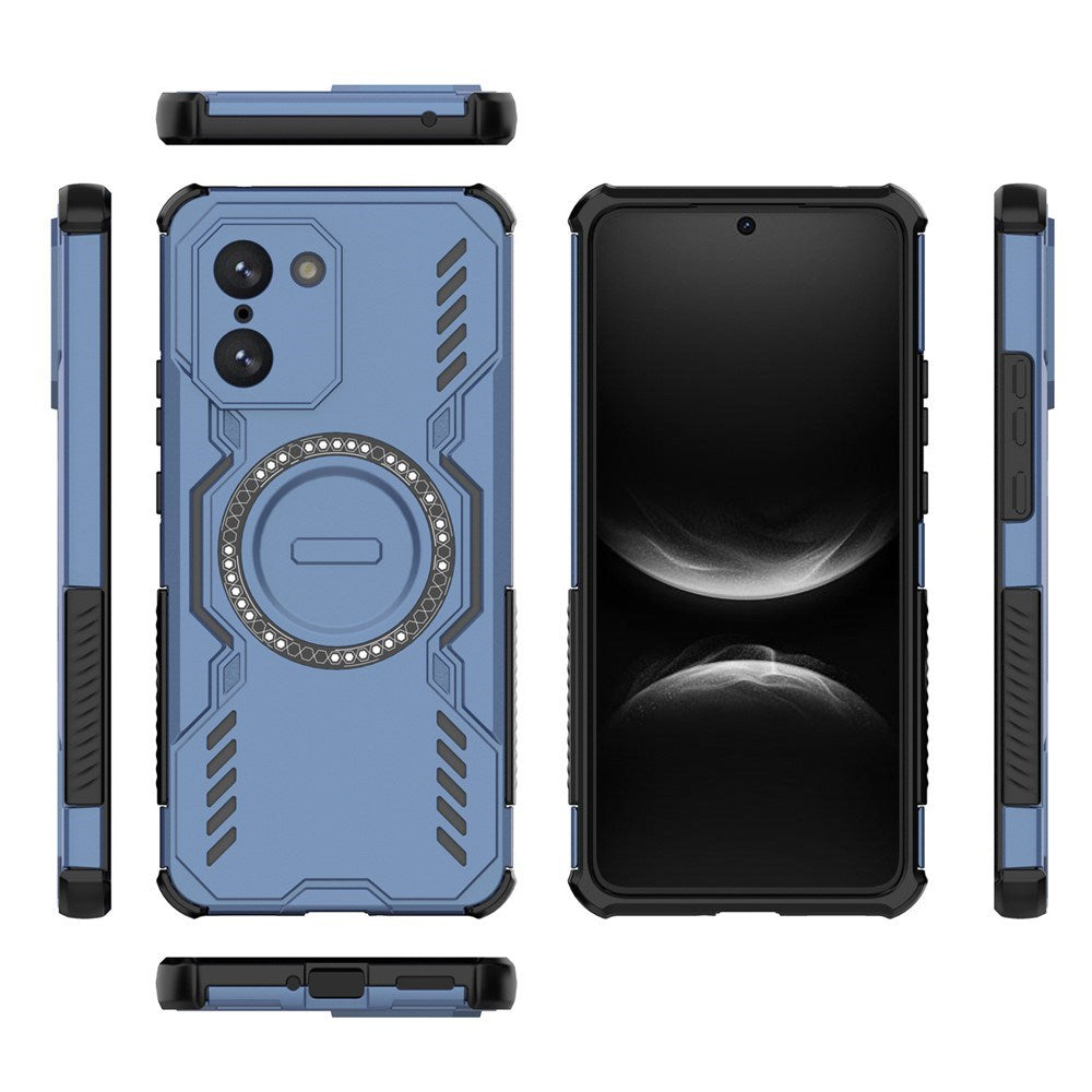 EIDERWOOD OnePlus Nord CE5 Craftsman Case with Heat Dissipation - MagSafe Compatible - Blue