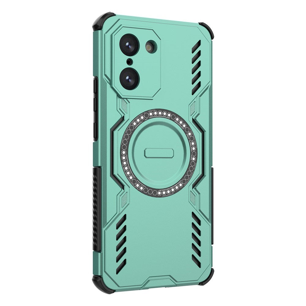 EIDERWOOD OnePlus Nord CE5 Craftsman Case with Heat Dissipation - MagSafe Compatible - Green
