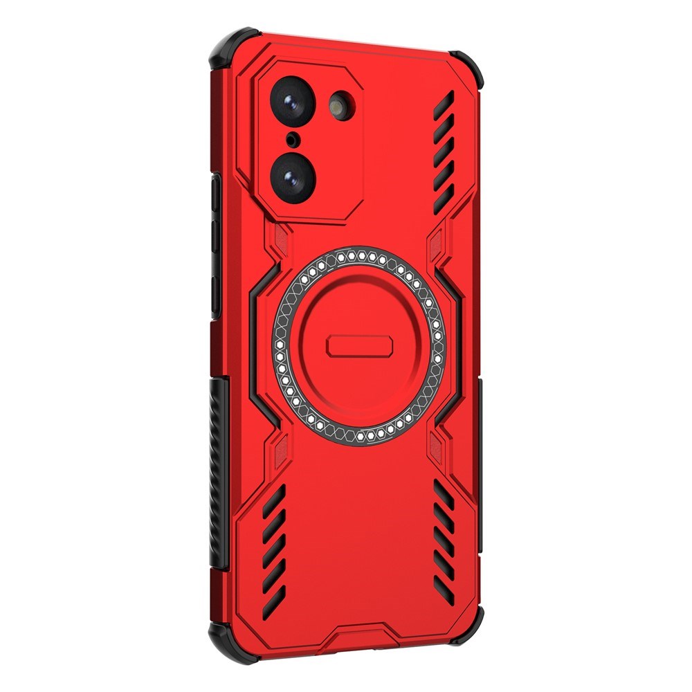 EIDERWOOD OnePlus Nord CE5 Craftsman Case with Heat Dissipation - MagSafe Compatible - Red