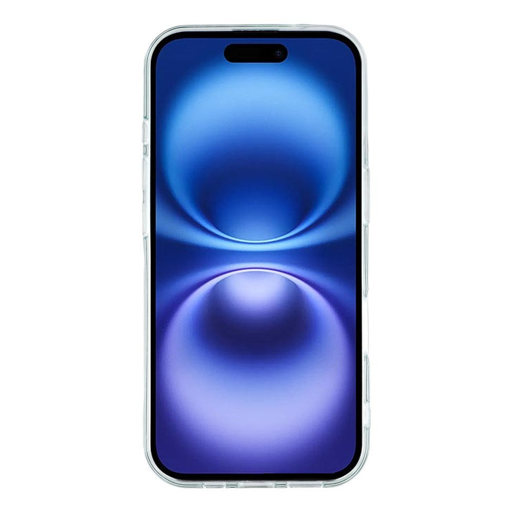 EIDERWOOD iPhone 17 Flexible Plastic Case with Butterflies - Transparent / Black