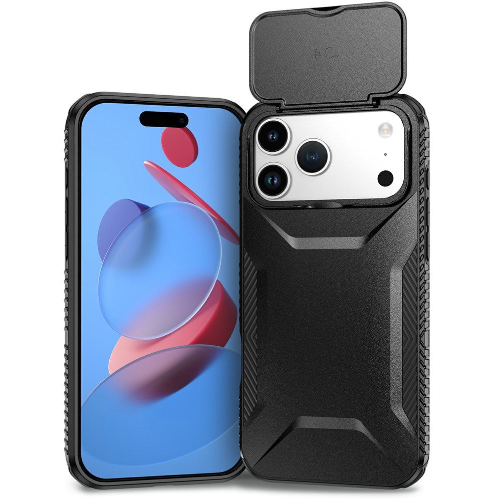 iPhone 18 Pro Max / 17 Pro Max EIDERWOOD Hybrid Plastic Case w. Cam Slider - Black